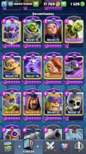 12k troféus, torre 14 com 15 evos - Clash Royale