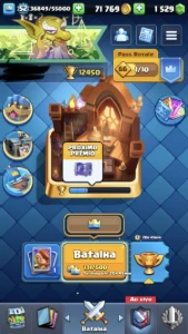 12k troféus, torre 14 com 15 evos