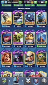 12k troféus, torre 14 com 15 evos - Clash Royale