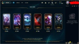 Conta Gold4 Smurf - League of Legends LOL