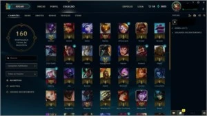 Conta D5 - LoL - 54 champs - 14 Skins - League of Legends