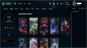 Conta lol gold 2 icone raro - League of Legends