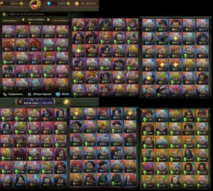 Conta Seven Deadly Sins: Grand Cross 7Ds - Outros