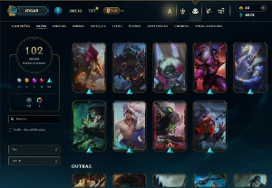 Conta De League Of Leagends/Full Acesso/102 Skins/Level 323 - League of Legends LOL