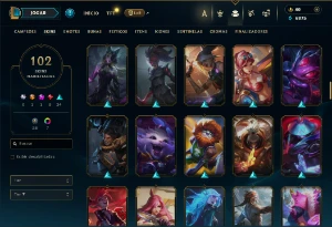 Conta De League Of Leagends/Full Acesso/102 Skins/Level 323 - League of Legends LOL