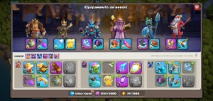 Cv18 - Clash Of Clans (Rainha Nível 100)