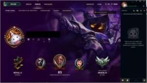 CONTA OURO V BORDA OURO SEASON PASSADA! - League of Legends LOL