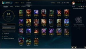 CONTA OURO V BORDA OURO SEASON PASSADA! - League of Legends LOL