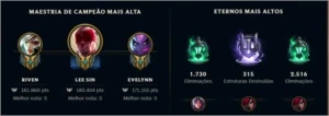 Conta de lol diamante 4 e valorant platina com skins - League of Legends
