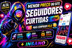 Seguidores - Curtidas - Views - Instagram [ Menor Preço ] - Redes Sociais