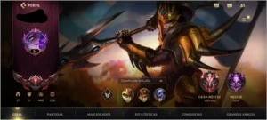 CONTA SMURF EX GM COM ESTATÍSTICAS ALTAS ATUAL D3 - League of Legends: Wild Rift LOL WR