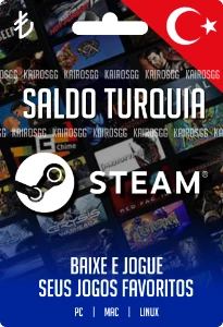 Steam Saldo Turquia - Entrega Imediata - Gift Cards