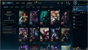 Conta LOL 232 Skins Completa - League of Legends