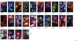 IMPERDÍVEL: TODOS CAMPEÕES + 134 SKINS + 11 PAGINAS DE RUNAS - League of Legends LOL