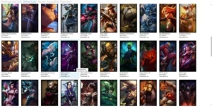 IMPERDÍVEL: TODOS CAMPEÕES + 134 SKINS + 11 PAGINAS DE RUNAS - League of Legends LOL