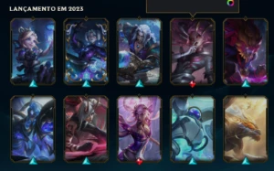 Conta Diamante 1 - 336 Skins - League of Legends LOL