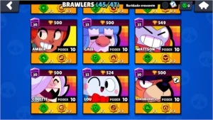 Vendo minhas contas do brawl stars e clash royale
