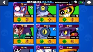 Vendo minhas contas do brawl stars e clash royale