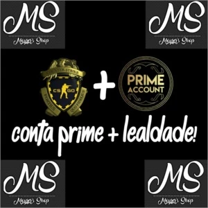 Conta Steam Csgo Prime + Insignia de lealdade - Counter Strike