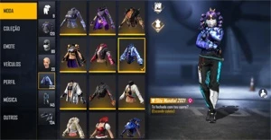 Conta Gemada De Free Fire - Promoção