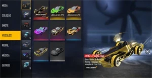 Conta Gemada De Free Fire - Promoção
