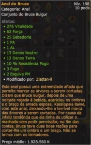 Anel Bruce Exo PA Servidor Spiritia - Dofus
