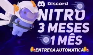 Discord Nitro Gaming 3 Meses + 6 Impulsos[ENTREGA AUTOMÁTICA - Premium