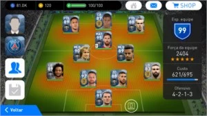Conta De Pes Mobile Com 25 Bolas Pretas Com Messi, Neymar... - Outros