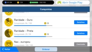 Conta De Pes Mobile Com 25 Bolas Pretas Com Messi, Neymar... - Outros