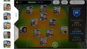 Conta De Pes Mobile Com 25 Bolas Pretas Com Messi, Neymar... - Outros