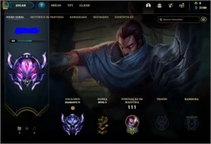 Conta League OF legends Dima IV / M7 de yasuo LOL
