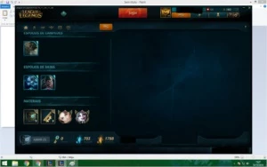 conta league of legends LOL