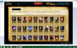 conta league of legends LOL