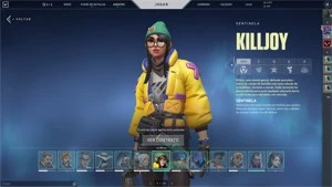Conta Valorant TOP Platina com 6.000 de VP