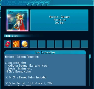 Red Card Medieval Dukemon no DRO (Digimon RPG Online)
