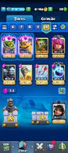 Clash Royale +8500 Varias cartas full 3 Evoluções