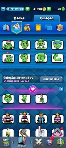 Clash Royale 9000 Trofeus, Varias cartas full 4 Evoluções