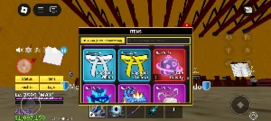 Conta de blox fruits lv2600(max) Godhuman, soul Guitar - Roblox