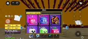 Conta de blox fruits lv2600(max) Godhuman, soul Guitar - Roblox