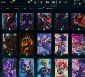 Conta Lol Esmeralda 4 Full Acesso 90+ Skins Todos Os Champs - League of Legends