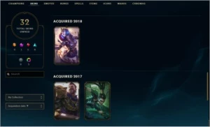 Conta League Of Legends Gold 2, Ex Plat LOL