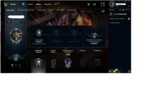 Conta league of Legends prata 3 LOL