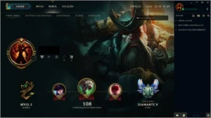 Conta Diamante 5, 33 Champions,13 Baús, 2 Páginas de runa! - League of Legends LOL