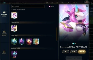 Conta Lol Platina 3 + Tft, 136 skins - League of Legends