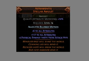 Poe 2 Astramentis Amuleto