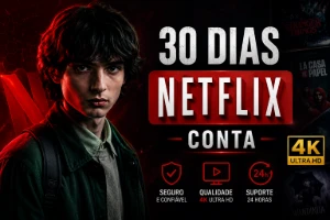 Netflix 4K Ultra Hd 30 Dias Sem Interrupçoes - Assinaturas e Premium