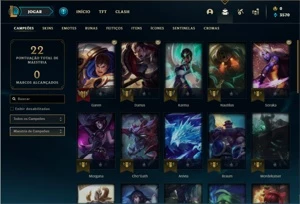 Conta MESTRE com 205 PDL - League of Legends LOL