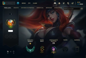 Smurf Platina 2 sem email confirmado - League of Legends LOL