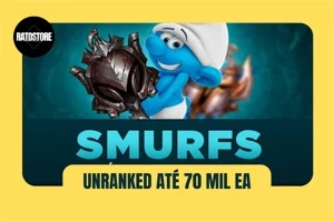 CONTA LOL - SMURF UNRANKED - 70K EA - ESSÊNCIA AZUL - League of Legends