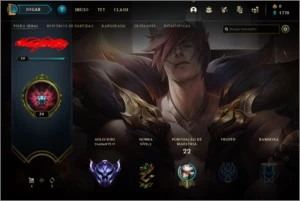 Conta Diamante IV smurf 62% win rate - League of Legends LOL